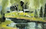 Douglas Ferguson Elliott, Untitled - Wooded Landscape