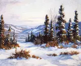 Roland Gissing, Untitled - Winter Landscape, Ghost River
