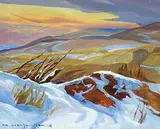 Orestes de Grandmaison, Evening Chinook, Calgary