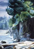 Leonard J. Matte, Bowen Island, 1989, watercolour and ink on paper