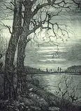 Pericle Menin, Ore Terofine, 1935, etching on paper