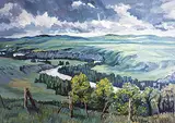 Jack Rigaux, Untitled - Alberta Foothills Storm