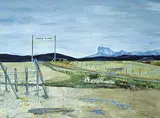 Ralph Jean Rigaux, Old Chief, 1990, oil on canvas