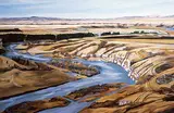 Ralph Jean Rigaux, Untitled - Old Man River, 1990, oil on canvas