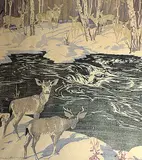 A.C. and Barbara Leighton - Barleigh, Deer, Kananaskis #21/100