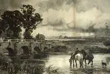 Ernest Waterlow, Cloudy June, 1895, etching on paper