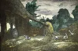 Béla Iványi-Grünwald, Untitled - Farmyard Scene