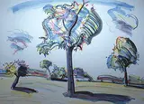 Kenneth Lochhead, Untitled - Landscape #106/150, 1979, lithograph on paper