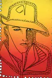 Harold Town, Rudolph Valentino #5/68, 1970, colour lithograph on paper