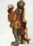 William Arthur Winter, Untitled - Mother and Children