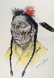 Allen Sapp, Untitled Portrait
