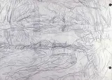 A. Y. Jackson, Pembina River / Untitled Manitoba landscape, pencil on paper