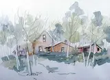 Janet Mitchell, Untitled - Landscape