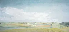 Shirley Watson, Hilltop Escape, 1987, oil on canvas