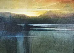 Gerald Sevier, Vista #88, oil on canvas