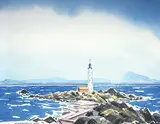 Robert Newton Hurley, Untitled - B.C. Lighthouse