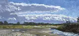 Johann Franz Pius Kaufmann, Untitled Landscape, 1989, oil on board