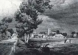 Percival Gaskell, The Approaching Storm, etching on paper