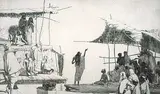 Ernest Stephen Lumsden, A Modern Bethesda #44/50, 1923, etching on paper