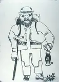 Maxwell Bennett Bates, Beggar 3 #3/10 Artist's Proof