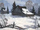 William Parsons, Old Log Cabin