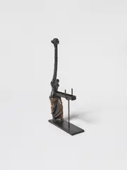 Venus à la giraffe by Salvador Dalí, 1973, Bronze mit beweglichen Elementen, silbern patiniert und partiell poliert, sold Mar 2025