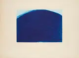 Arnulf Rainer, Mar Azul, 2019, Farbradierung auf Arches FRANCE (Wasserzeichen)