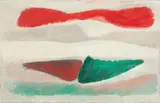 Georg Meistermann, Rot über Grün und Rot (Rote Schwinge)