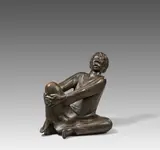 Ernst Barlach, Der singende Mann, 1928 (Entwurf), Bronze, braun patiniert