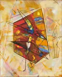 Max Ernst, Clairière, 1958, Öl auf Leinwand