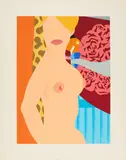 Tom Wesselmann, Nude, 1969, Farbserigrafie auf STRATHMORE (Trockenstempel)