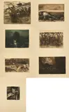 Bauernkrieg by Käthe Kollwitz, 1905, a) Blatt 1, sold Mar 2025