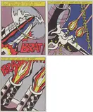 Roy Lichtenstein, As I opened fire, Jeweils: Farboffsetlithografie auf leichtem Karton