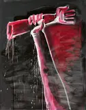 "Arms" by Karl Horst Hödicke, 1987, Polyesterharz auf Leinwand, sold Jun 2025