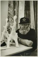 Benjamin Katz, A.R. Penck Leverkusen 93, 1993, Gelatinesilberabzug