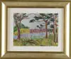 William James Glackens, Sketch for “Pine Trees, Great South Bay