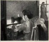Raphael Soyer, The Seamstress