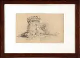 Xanthus Russell Smith, Two Pencil Sketches