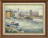 Carl W. Peters, Harbor Scene
