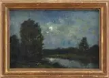 Henri Harpignies, Nocturnal Landscape