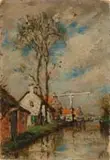 Addison Thomas Millar, European Canal Scene