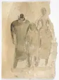 Elie Nadelman, Two Drawings