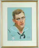 John McCoy, Portrait of Herbert Horn, Pastel portrait of a sailor. Identified as “Herbert Horn 5 2/C”