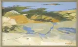 Denny Sinke Winters, Tidal Pool with Seaweed, Oil on canvas