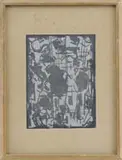 Carl Holty, Black on Gray