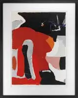 James Brooks, Eastern, Colored lithograph pencil signed, titled, dated 1982 and numbered “8/150″ in pencil on lower margin