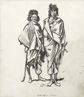 Two Works: “On the Bank at Komombo” & Rugby by Charles Dana Gibson, Both unframed. 1) Oil on heavy paper shows two men in traditional robes, offered Aug 2012