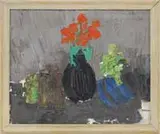 Claude Venard, Vases of Flowers