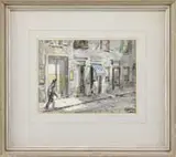 Henry Gasser, Paris Street Scene