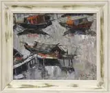 Si Chen Yuan, Boats in the Harbor